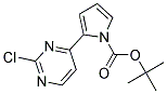 2-(2-Chloro-pyrimidin-4-yl)-pyrrole-1-carboxylic acid tert-butyl ester Struktur