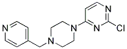 2-chloro-4-[4-(pyridin-4-ylmethyl)piperazin-1-yl]pyrimidine Struktur