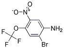 2-Bromo-4-(Trifluoromethoxy)-5-Nitroaniline Struktur