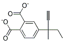 1-ETHYL-1-METHYL-2-PROPYNYLHYDROGENPHTHALATE Struktur