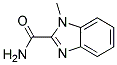 1-METHYL-2-BENZIMIDAZOLECARBOXAMIDE Struktur