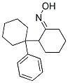 2-(1-PHENYLCYCLOHEXYL)CYCLOHEXANONEOXIME Struktur