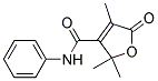 2,2,4-TRIMETHYL-5-OXO-N-PHENYL-2,5-DIHYDRO-3-FURAMIDE Struktur