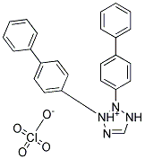 2,3-DI(4-BIPHENYLYL)-2H-TETRAZOLIUMPERCHLORATE Struktur