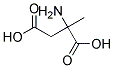 2-METHYL-DL-ASPARTICACID Struktur