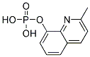 2-METHYL-8-QUINOLINOLPHOSPHATE Struktur