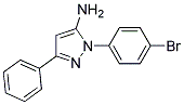 1-(4-Bromophenyl)-3-phenyl-1H-pyrazol-5-ylamine Structure