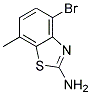 2-Amino-4-bromo-7-methylbenzothiazole Struktur