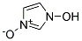 1-Hydroxy-1H-imidazole-3-ium-3-olate Struktur
