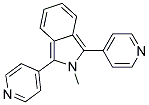 2-METHYL-1,3-DI-4-PYRIDYL-ISOINDOLE Struktur