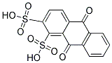 2-ANTHRAQUINONE BISULFONIC ACID Struktur