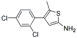 2-AMINO-4-(2,4-DICHLORO-PHENYL)-5-METHYL-THIOPHENE Struktur