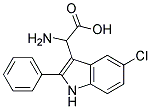 2-AMINO-2-(5-CHLORO-2-PHENYL-1H-INDOL-3-YL)ACETIC ACID Struktur