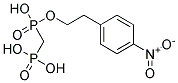 2-(4-NITROPHENYL)ETHYL METHYLENEBISPHOSPHONATE Struktur