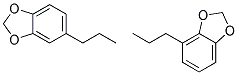 1-(3,4-METHYLENEDIOXYPHENYL)PROPANE, (4-N-PROPYL-1,3-BENZODIOXOLE) Struktur