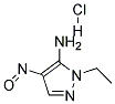 1-ETHYL-4-NITROSO-1H-PYRAZOL-5-AMINE HYDROCHLORIDE, TECH Struktur