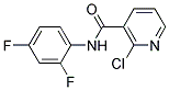 2-CHLORO-N-(2,4-DIFLUOROPHENYL)NICOTINAMIDE, TECH Struktur