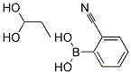 2-CYANOPHENYLBORONIC ACID PROPANEDIOL E& Struktur