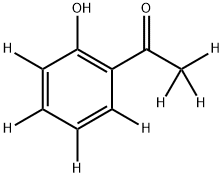 2-HYDROXYACETOPHENONE-D7 Struktur