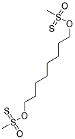 1,8-OCTADIYL BISMETHANETHIOSULFONATE Struktur