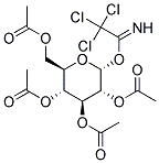 2,3,4,6-TETRA-O-ACETYL-A-D-GLUCOPYRANOSYL TRICHLOROACETIMIDIATE Struktur