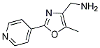 1-(5-METHYL-2-PYRIDIN-4-YL-1,3-OXAZOL-4-YL)METHYLAMIN Struktur