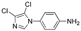 1-(4-AMINOPHENYL)-4,5-DICHLOROIMIDAZOL Struktur