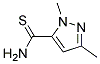 1,3-DIMETHYL-1H-PYRAZOLE-5-CARBOTHIOAMID Struktur