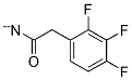 2,3,4-TRIFLUOROPHENYLACETONITRIL Struktur