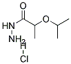 2-ISOPROPOXYPROPANOHYDRAZIDE HYDROCHLORIDE Struktur