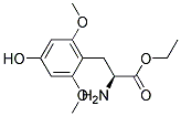 2,6-DIMETHOXY-4-HYDROXYPHENYLALANINE ETHYL ESTER Struktur