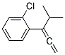 1-CHLORO-2-(1-ISOPROPYL-PROPA-1,2-DIENYL)-BENZENE Struktur