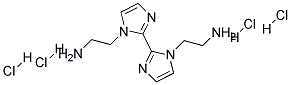 2,2'-BI-[N-(2-AMINO-ETHYL)IMIDAZOLE] 4HCL Struktur