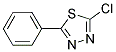 2-CHLORO-5-PHENYL-1,3,4-THIADIAZOLE Struktur