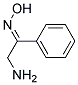 2-AMINO-1-PHENYL-ETHANONE OXIME Struktur