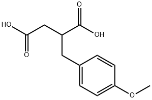 2-(4-METHOXY-BENZYL)-SUCCINIC ACID Struktur