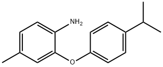 2-(4-ISOPROPYLPHENOXY)-4-METHYLANILINE Struktur