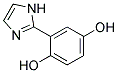 2-(1H-IMIDAZOL-2-YL)-BENZENE-1,4-DIOL Struktur