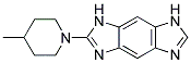 2-(4-METHYLPIPERIDIN-1-YL)-1,7-DIHYDROIMIDAZO[4,5-F]BENZIMIDAZOLE Struktur