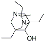 2,5,7-TRIETHYL-2-METHYL-1,3-DIAZATRICYCLO[3.3.1.1(3,7)]DECAN-6-OL Struktur