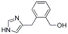 [2-(1H-IMIDAZOL-4-YLMETHYL)-PHENYL]-METHANOL Struktur