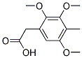 (2,3,5-TRIMETHOXY-4-METHYL-PHENYL)-ACETIC ACID Struktur