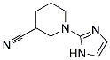 1-(1H-IMIDAZOL-2-YL)-PIPERIDINE-3-CARBONITRILE Struktur