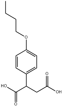 2-(4-BUTOXY-PHENYL)-SUCCINIC ACID Struktur