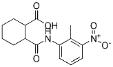 2-(2-METHYL-3-NITRO-PHENYLCARBAMOYL)-CYCLOHEXANECARBOXYLIC ACID Structure