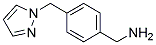 1-[4-(1H-PYRAZOL-1-YLMETHYL)PHENYL]METHANAMINE Struktur