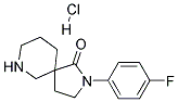 2-(4-FLUOROPHENYL)-2,7-DIAZASPIRO[4.5]DECAN-1-ONE HYDROCHLORIDE Struktur