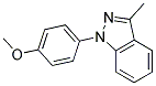 1-(4-METHOXY-PHENYL)-3-METHYL-1H-INDAZOLE Struktur