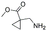 1-AMINOMETHYL-CYCLOPROPANECARBOXYLIC ACID METHYL ESTER Struktur