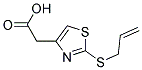 (2-(ALLYLTHIO)-1,3-THIAZOL-4-YL)ACETIC ACID Struktur